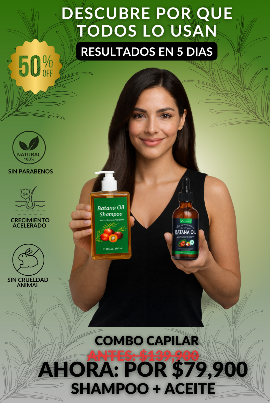 SHAMPO + ACEITE
