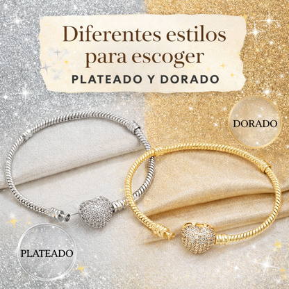 💖 PULSERA TIPO PANDORA