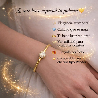 💖 PULSERA TIPO PANDORA